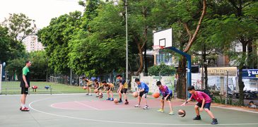 Lớp học bóng rổ Tuổi Trẻ