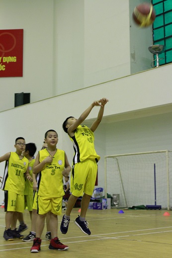 học bóng rổ ở quận Hoàng Mai
