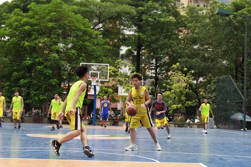 Học bóng rổ ở quận Thanh Xuân