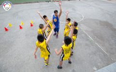 Lớp học bóng rổ cho trẻ ở Hà Nội